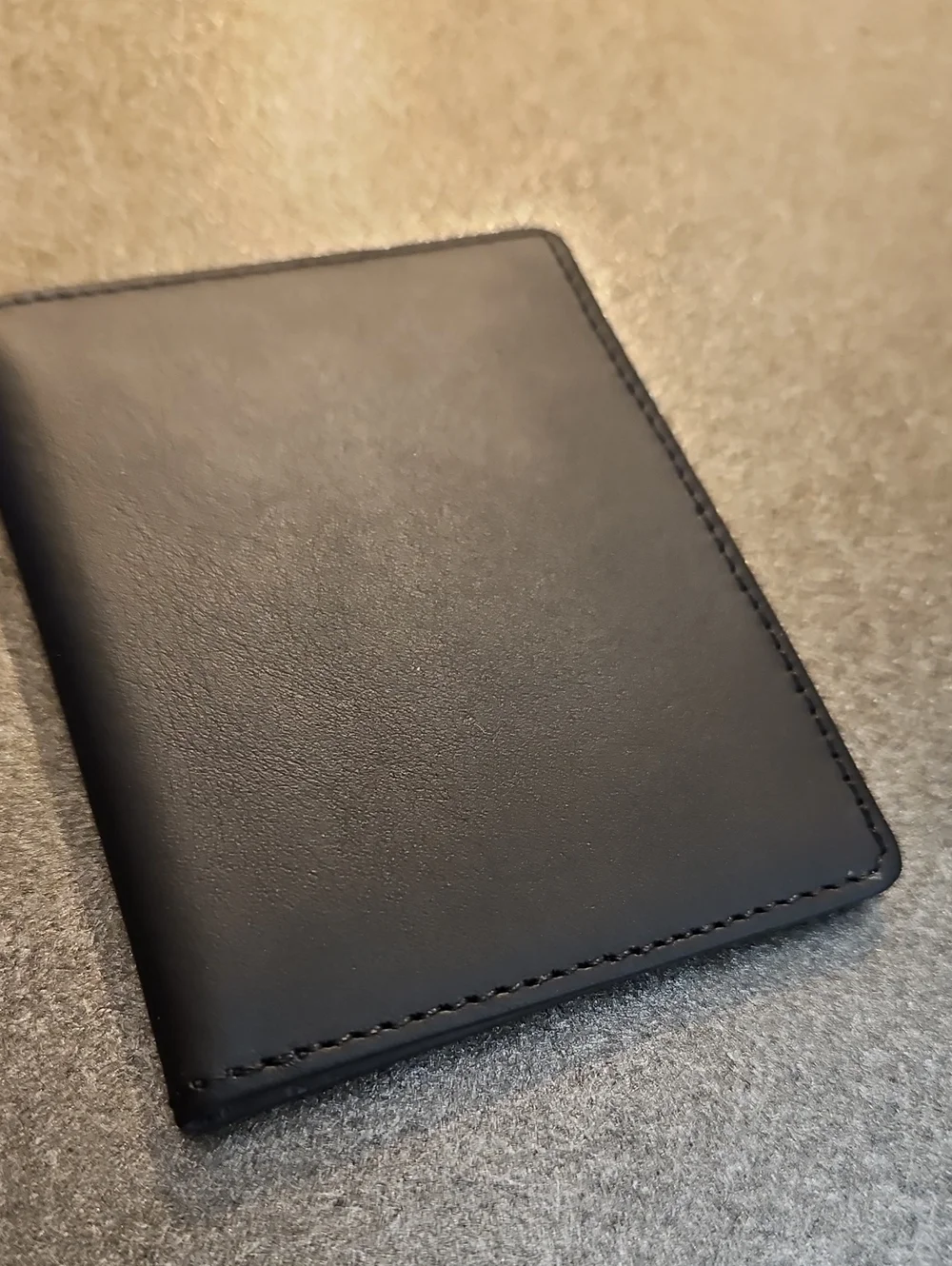 Polo Ralph Lauren Double ID Small Wallet Insert Black Leather